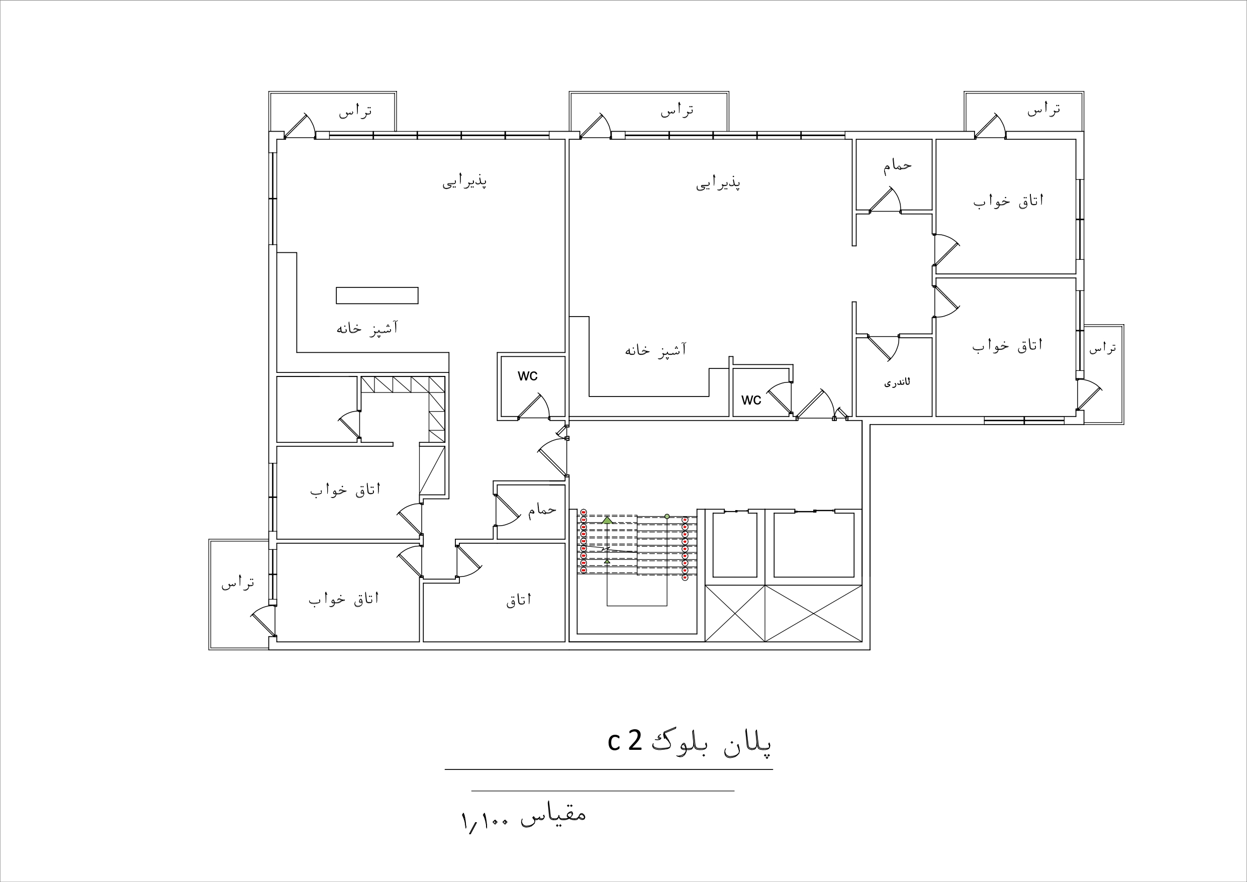 پلان بلوک C2